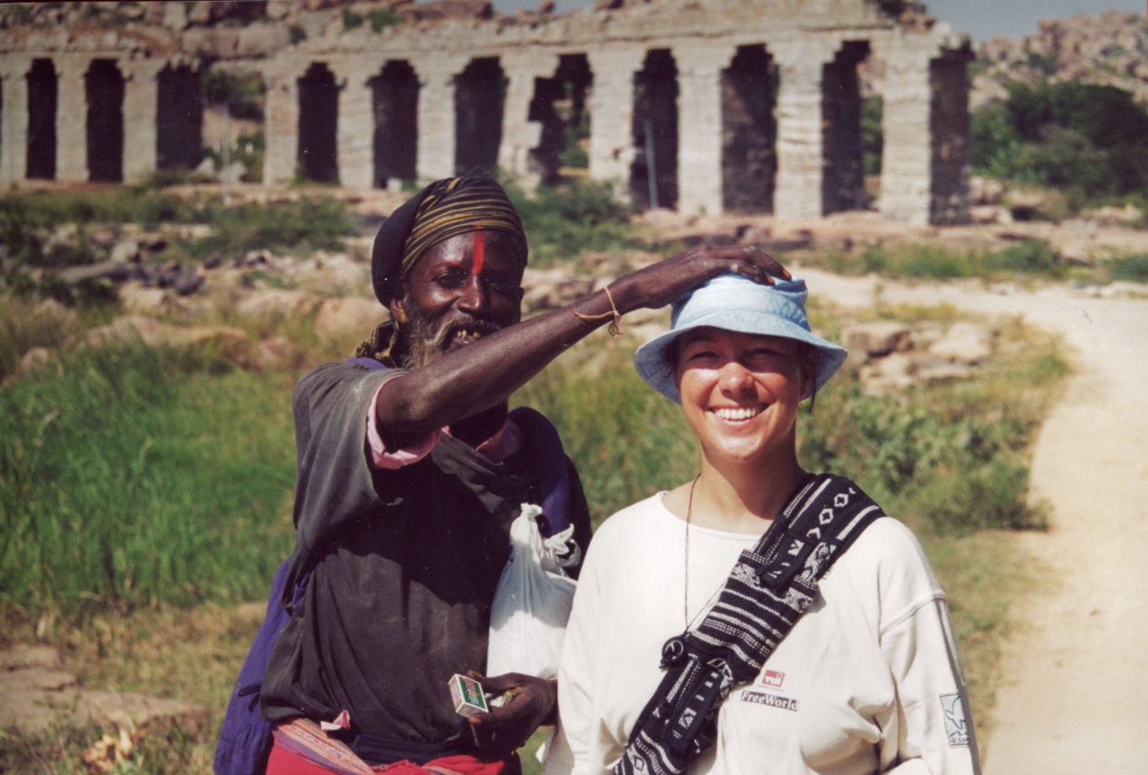 Sonja in Indien