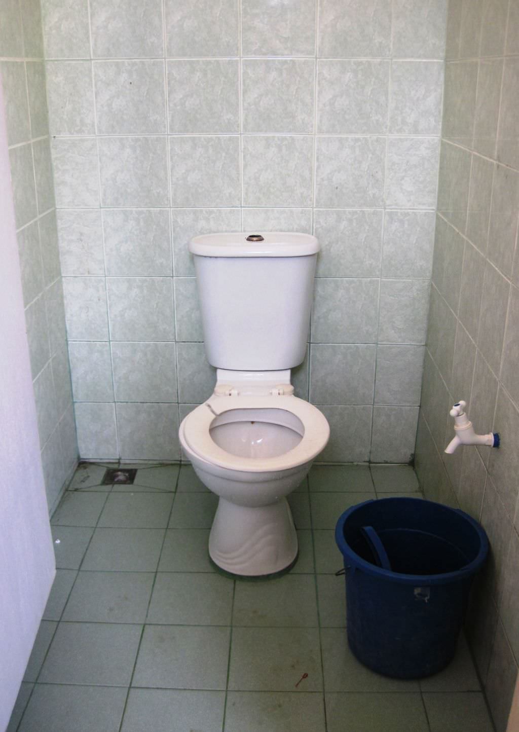 Öffentliches WC auf den Philippinen